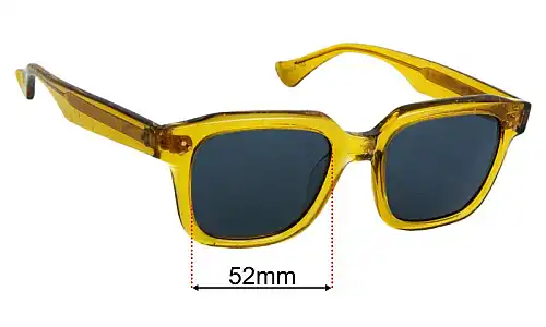 Carla Colour Monaro Replacement Lenses 52mm wide 