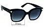 Sunglass Fix Replacement Lenses for Cartier CT0143S - 51mm Wide 