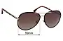 Sunglass Fix Ersatzgläser für Chanel 4219-Q - 59mm Wide 