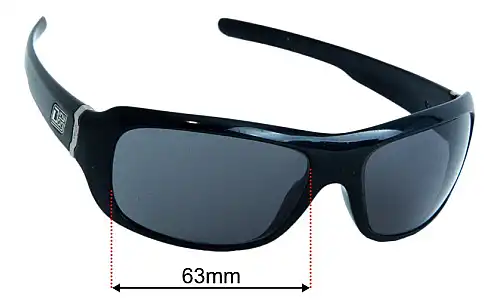 Dirty Dog Craver Replacement Lenses 63mm wide 