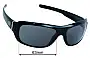 Sunglass Fix Replacement Lenses for Dirty Dog Craver - 63mm Wide 