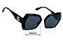 Sunglass Fix Ersatzgläser für Dolce & Gabbana DG4377 - 54mm Wide 