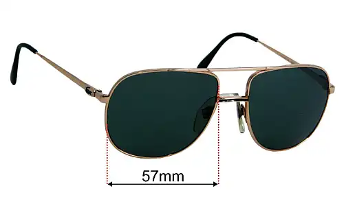 Lacoste 101 Replacement Lenses 57mm wide 