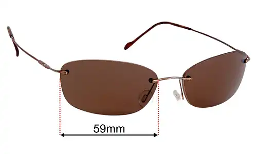Maui Jim MJ451 Kona Ersatzlinsen 59mm wide 