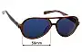 Sunglass Fix Replacement Lenses for Nike EV0689 Vintage MDL - 59mm Wide 