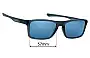 Sunglass Fix Ersatzgläser für Oakley Rafter OX8178 - 57mm Wide 