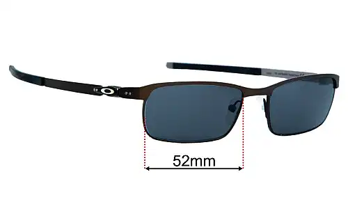 Oakley TinCup OX3184 Lentilles de Remplacement 52mm wide 