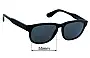 Sunglass Fix Replacement Lenses for Polo PH 4158 - 55mm Wide 