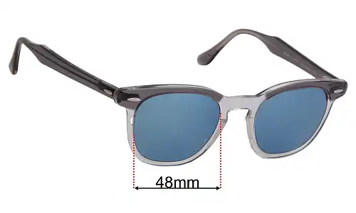 Ray-Ban RB5398 Hawkeye Lentes de Repuesto 48mm wide 