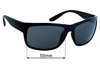 Rip Curl Glide Lentes de Repuesto 62mm wide 