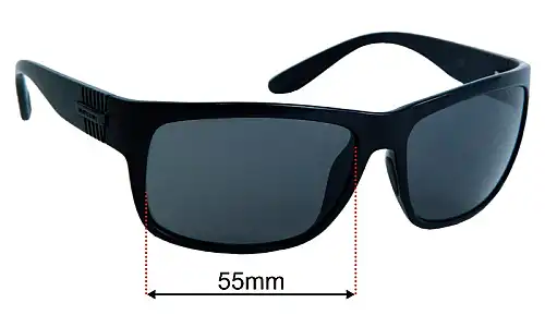 Rip Curl Glide Lentes de Repuesto 62mm wide 