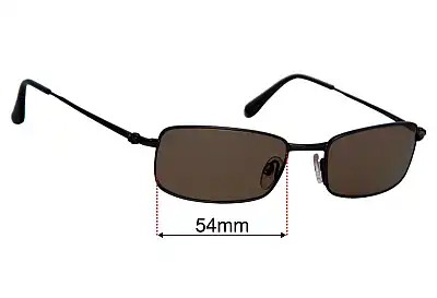 Rodenstock R1207 Lentes de Repuesto 54mm wide 