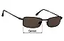 Sunglass Fix Lentes de Repuesto para Rodenstock R1207 - 54mm Wide 