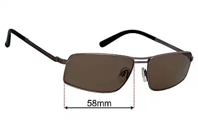 Rodenstock R1272 Lentes de Repuesto 58mm wide 