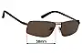 Sunglass Fix Replacement Lenses for Rodenstock R1272 - 58mm Wide 