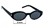Sunglass Fix Replacement Lenses for Saint Laurent  SL 567 - 51mm Wide 