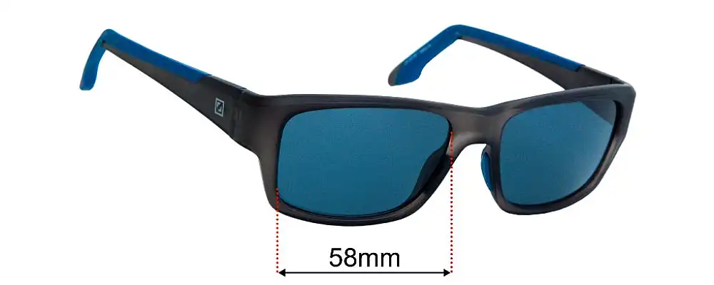 Replacement Lenses for Specsavers Albany Sun Rx 58mm