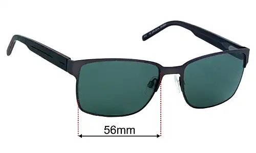 Specsavers Corfu Sun Rx  Replacement Lenses 56mm wide 