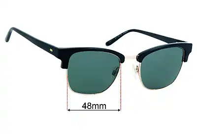 Specsavers Terni Sun Rx Replacement Lenses 48mm wide 