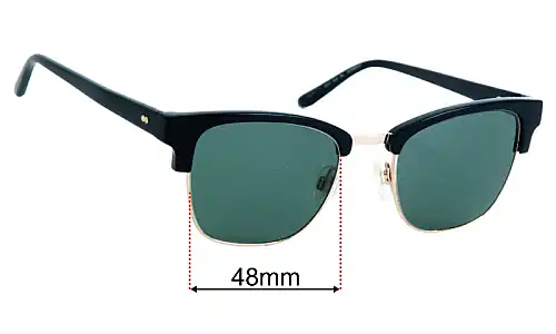 Specsavers Terni Sun Rx  Replacement Lenses 48mm wide 