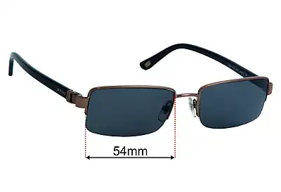 Versace MOD 1183 Lentes de Repuesto 54mm wide 
