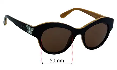 Vogue VO2872-S Replacement Lenses 50mm wide 