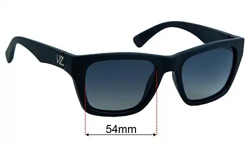 Von Zipper Wildlife Mode Replacement Lenses 54mm wide 