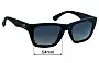 Sunglass Fix Ersatzgläser für Von Zipper Wildlife Mode - 54mm Wide 