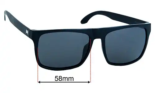 William Painter Ego Is The Enemy  Replacement Lenses 58mm wide 