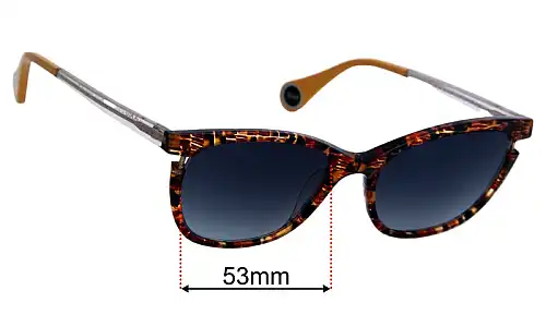 Woow Roof Top 3  Replacement Lenses 53mm wide 