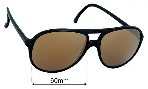 Bolle 379 Replacement Lenses 60mm wide 