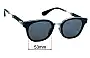 Sunglass Fix Ersatzgläser für Chrome Hearts Duck Butter - 53mm Wide 