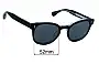 Sunglass Fix Replacement Lenses for Maui Jim MJ842 Cheetah 5 - 52mm Wide 