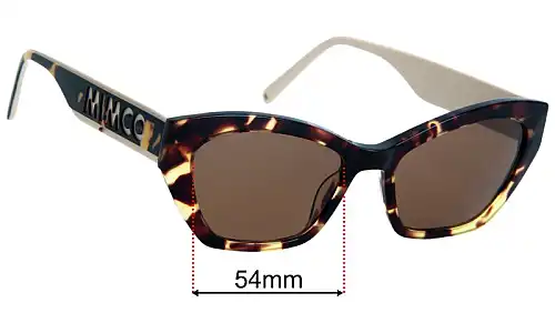Mimco Sun Rx 05 Replacement Lenses 54mm wide 