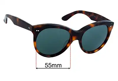 Oliver Goldsmith Manhattan Replacement Lenses 55mm wide 
