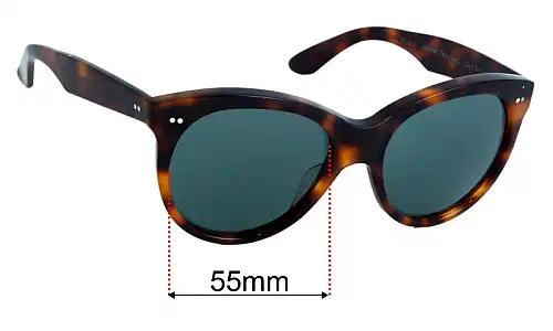 Oliver Goldsmith Manhattan Replacement Lenses 55mm wide 