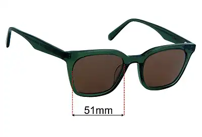 Suki Sata Replacement Lenses 51mm wide 