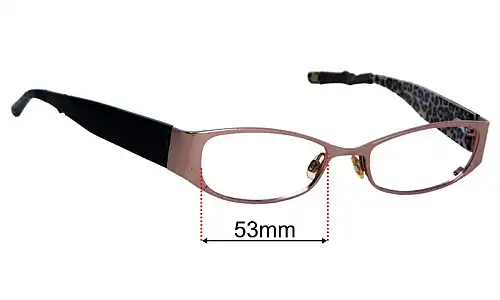 Bebe Alluring BB5011 Replacement Lenses 53mm wide 