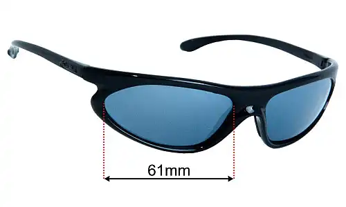 Bolle Natrix 759 Replacement Lenses 61mm wide 