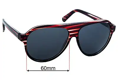 Childe Reed Lentes de Repuesto 60mm wide 