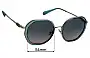 Sunglass Fix Replacement Lenses for Coach HC7141 - 54mm Wide 