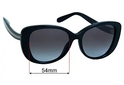 Coach HC8322 Replacement Lenses 54mm wide 