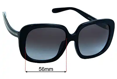 Coach HC8323U Replacement Lenses 56mm wide 