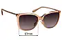 Sunglass Fix Replacement Lenses for Coach HC8345 - 57mm Wide 