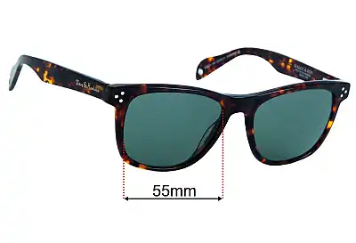 Deus Ex Machina DEUS 11 Replacement Lenses 55mm wide 