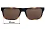 Sunglass Fix Replacement Lenses for Emporio Armani EA4115 CLIP ON - 52mm Wide 