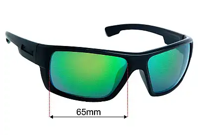 Hobie Point Sur Replacement Lenses 65mm wide 