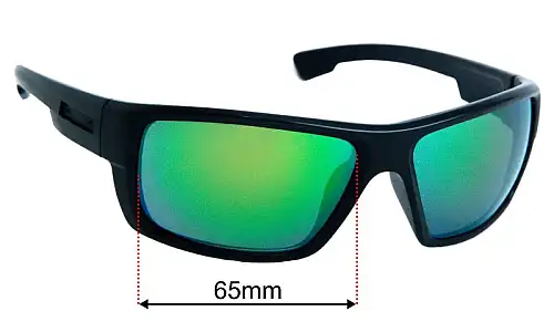 Hobie Point Sur Replacement Lenses 65mm wide 