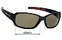 Sunglass Fix Lentes de Repuesto para Julbo Monte Bianco Cameleon - 62mm Wide 