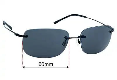 Maui Jim MJ934 Ohai - Rx Verres de Remplacement 60mm wide 
